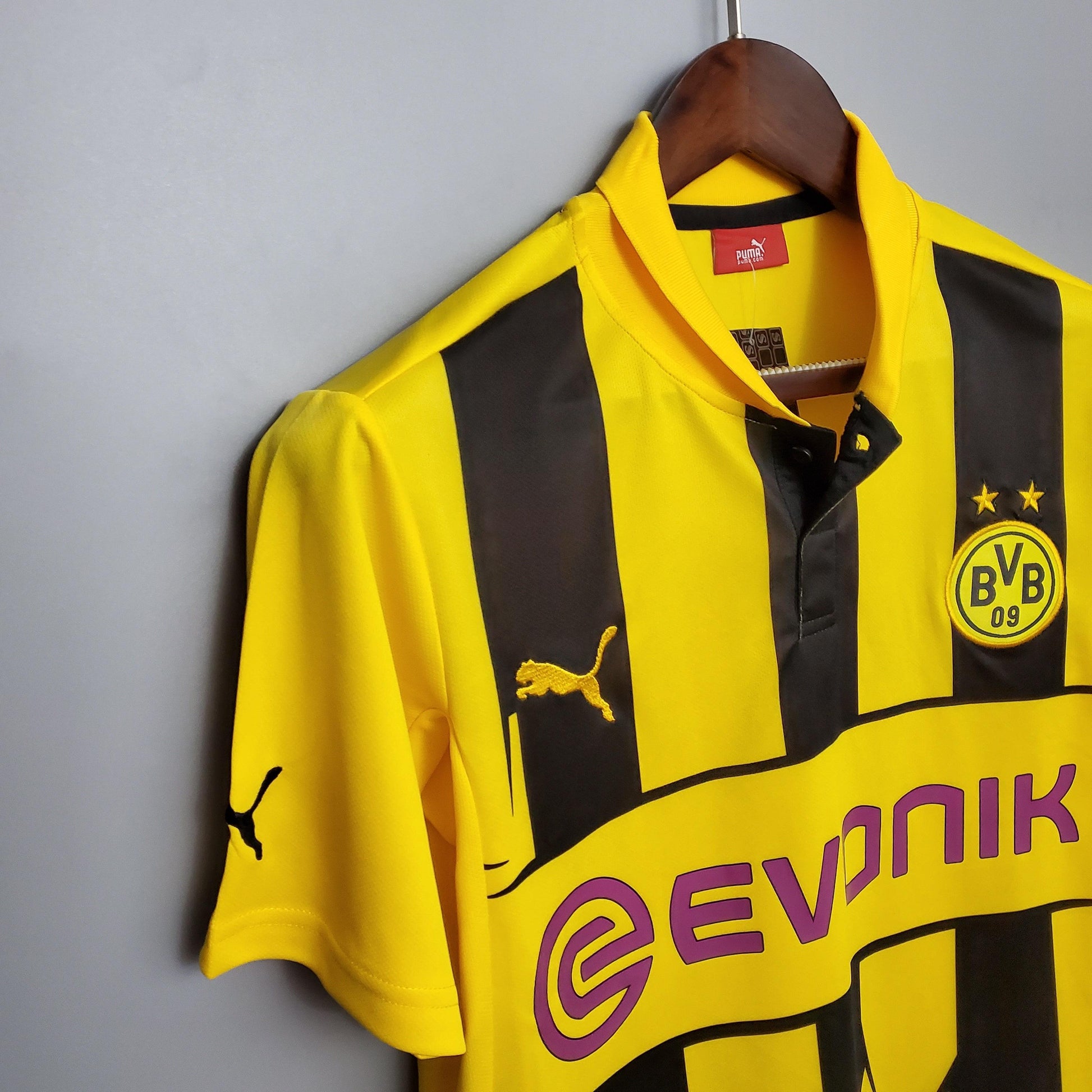 Camisa Borussia Dortmund Titular 12/13 - Versão Retro - Boutique do Boleiro