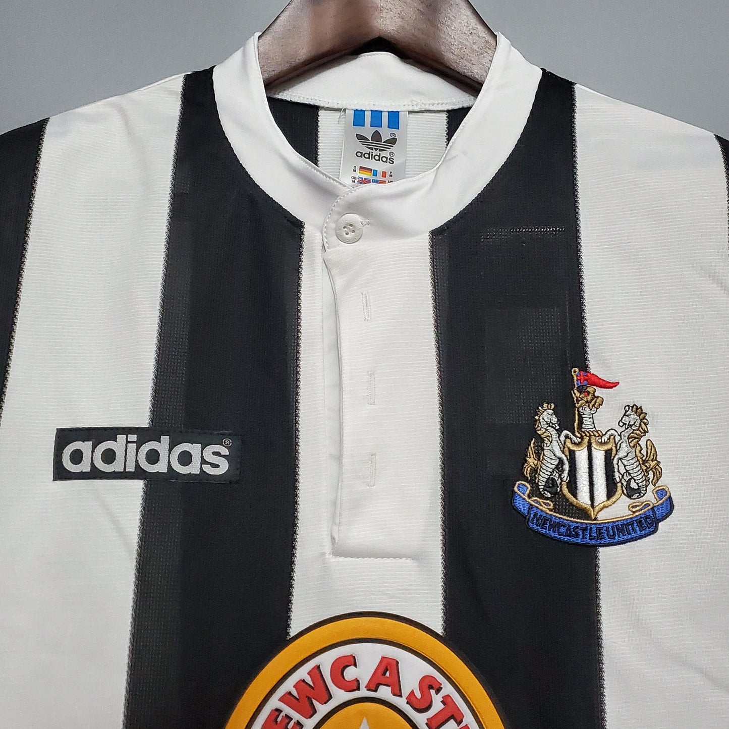 Camisa Newcastle Titular 95/97 - Versão Retro - Boutique do Boleiro