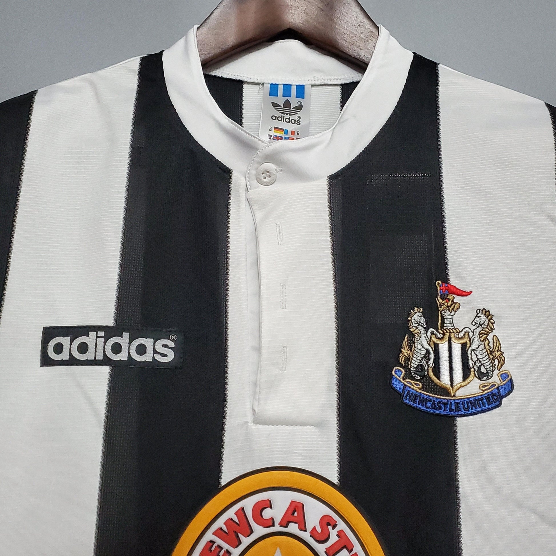 Camisa Newcastle Titular 95/97 - Versão Retro - Boutique do Boleiro