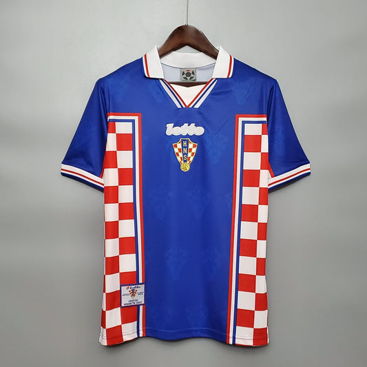 Camisa Croácia Reserva 1998 - Versão Retro - Boutique do Boleiro