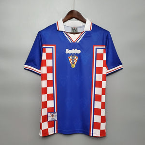 Camisa Croácia Reserva 1998 - Versão Retro - Boutique do Boleiro