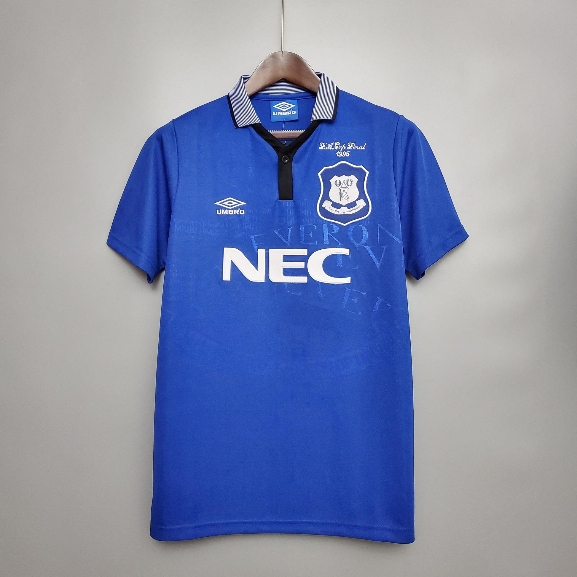 Camisa Everton Titular 94/95 - Versão Retro - Boutique do Boleiro