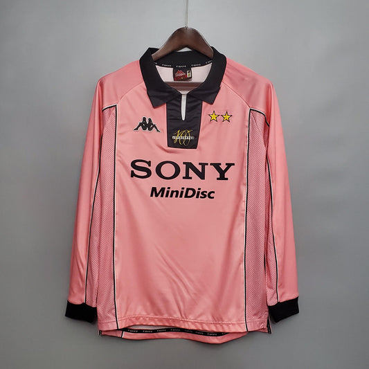 Camisa Juventus Reserva 97/98 - Versão Retro Manga Comprida - Boutique do Boleiro