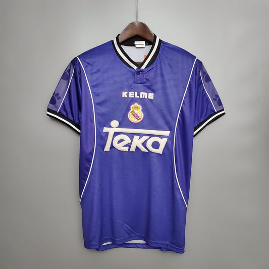 Camisa Real Madrid Reserva 97/98 - Versão Retro - Boutique do Boleiro