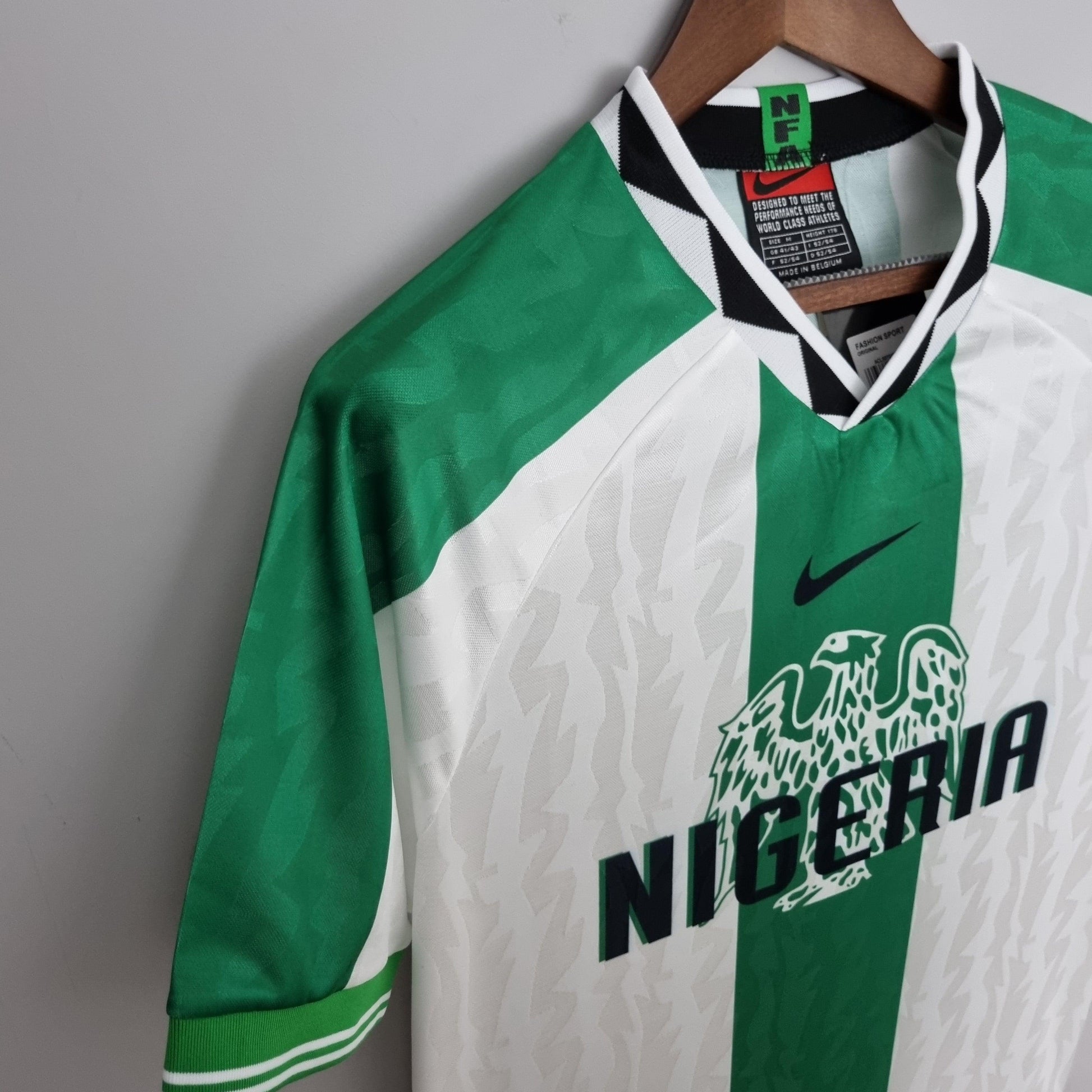 Camisa Nigéria Reserva 1996 - Versão Retro - Boutique do Boleiro