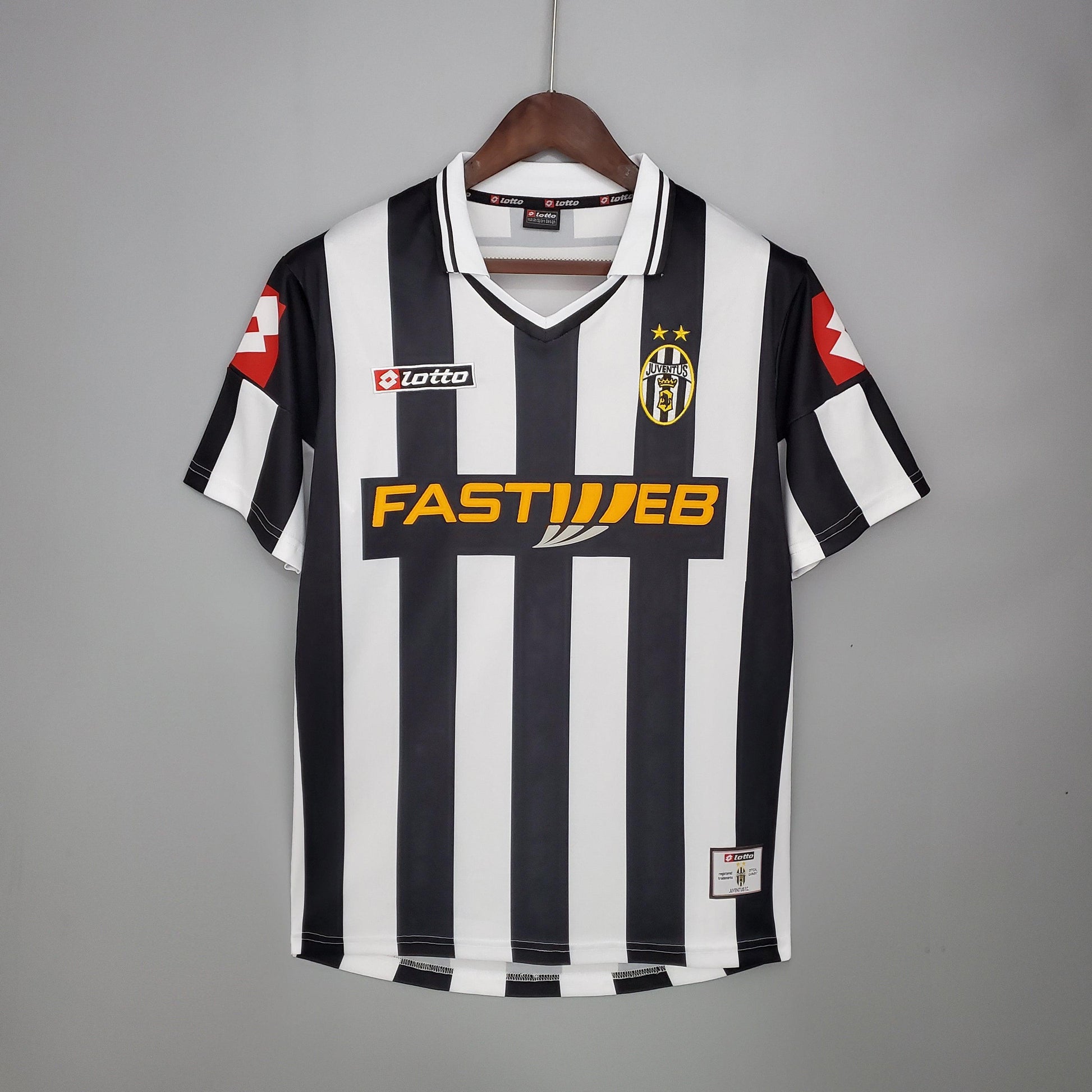 Camisa Juventus Titular 01/02 - Versão Retro - Boutique do Boleiro