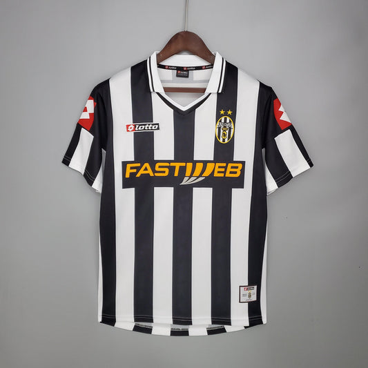 Camisa Juventus Titular 01/02 - Versão Retro - Boutique do Boleiro