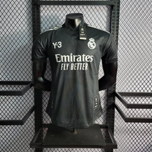 Camisa Real Madrid Edição Especial Y3 Preta 22/23 - Versão Jogador - Boutique do Boleiro