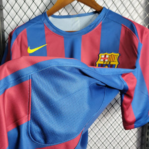 Camisa Barcelona Titular 2006 - Versão Retro - Boutique do Boleiro