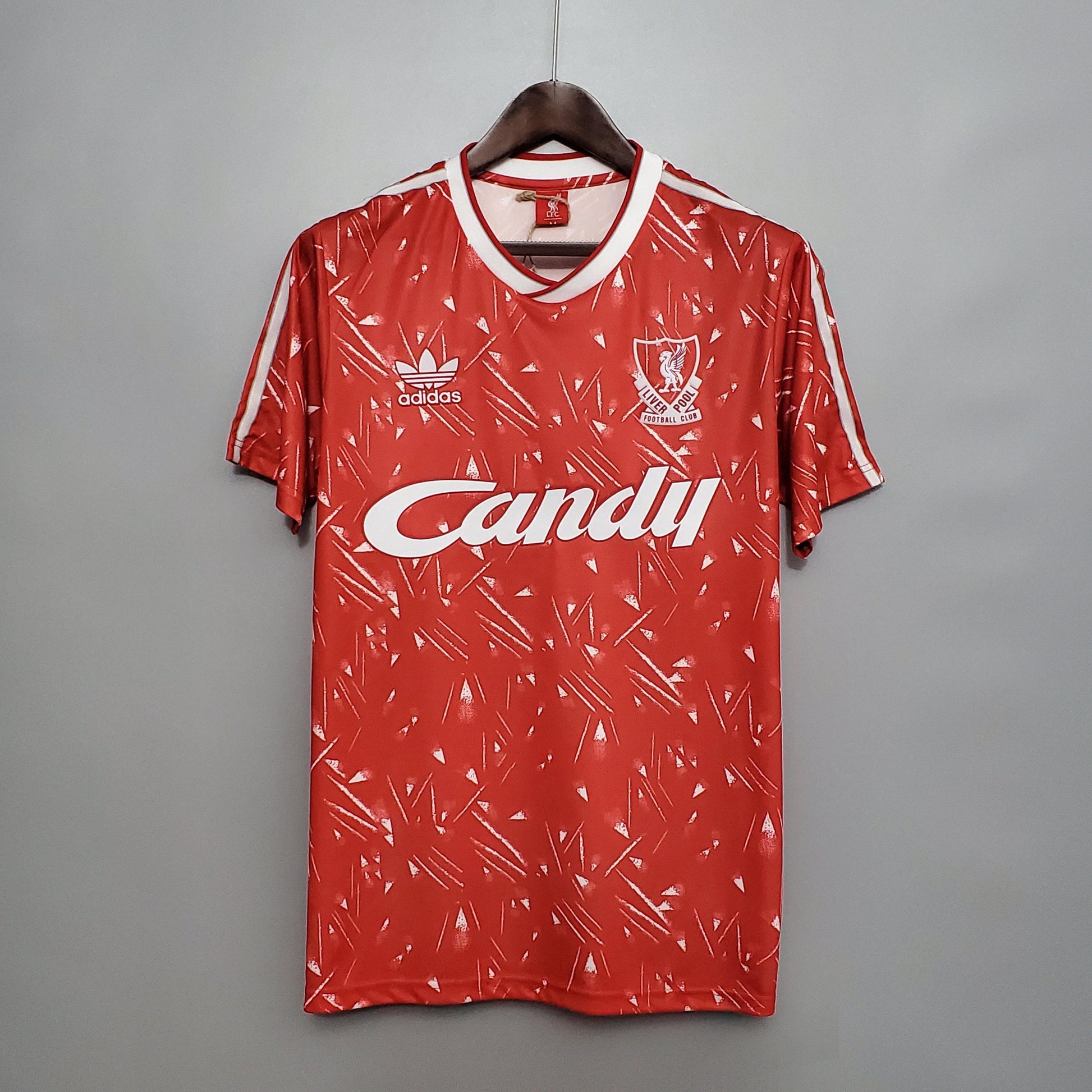 Camisa Liverpool Titular 89/91 - Versão Retro - Boutique do Boleiro