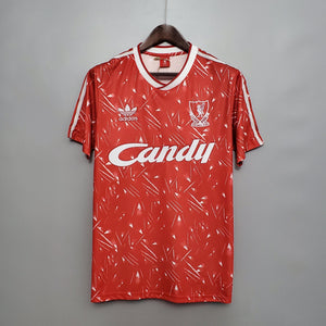 Camisa Liverpool Titular 89/91 - Versão Retro - Boutique do Boleiro