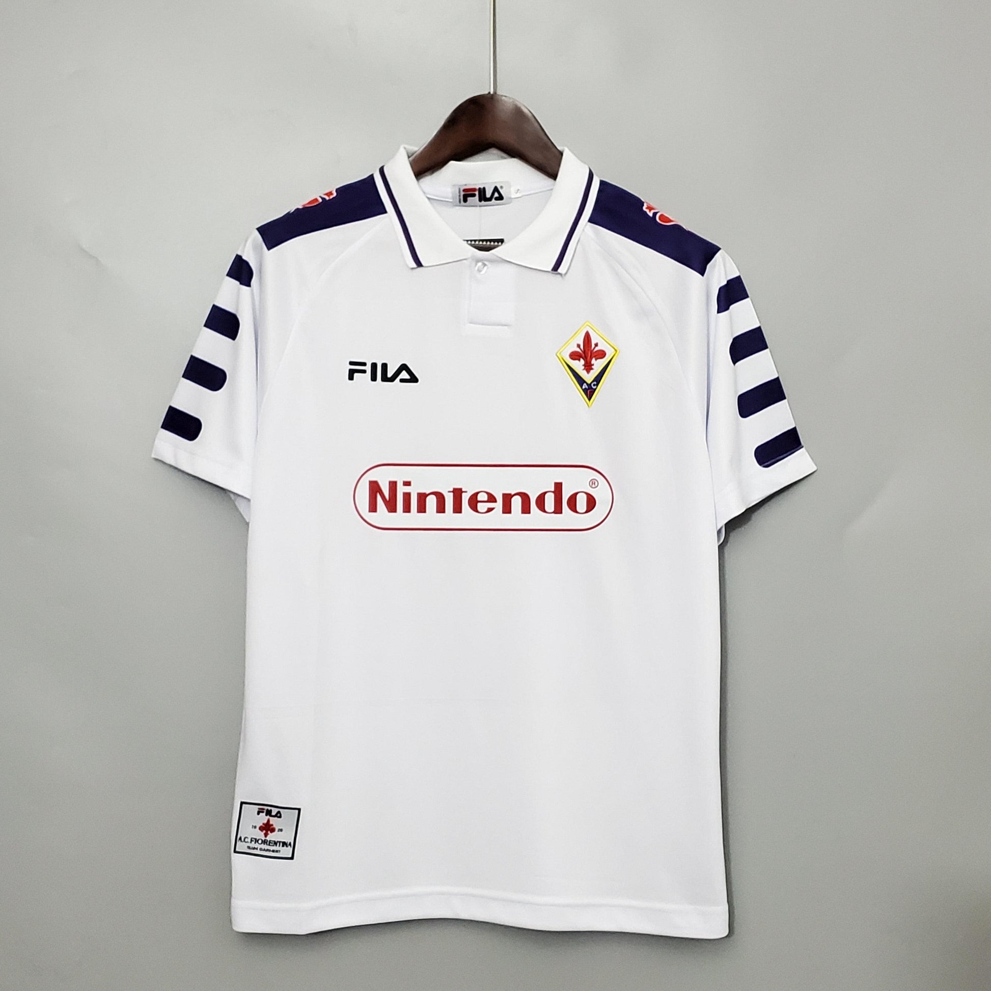 Camisa Fiorentina Reserva 98/99 - Versão Retro - Boutique do Boleiro