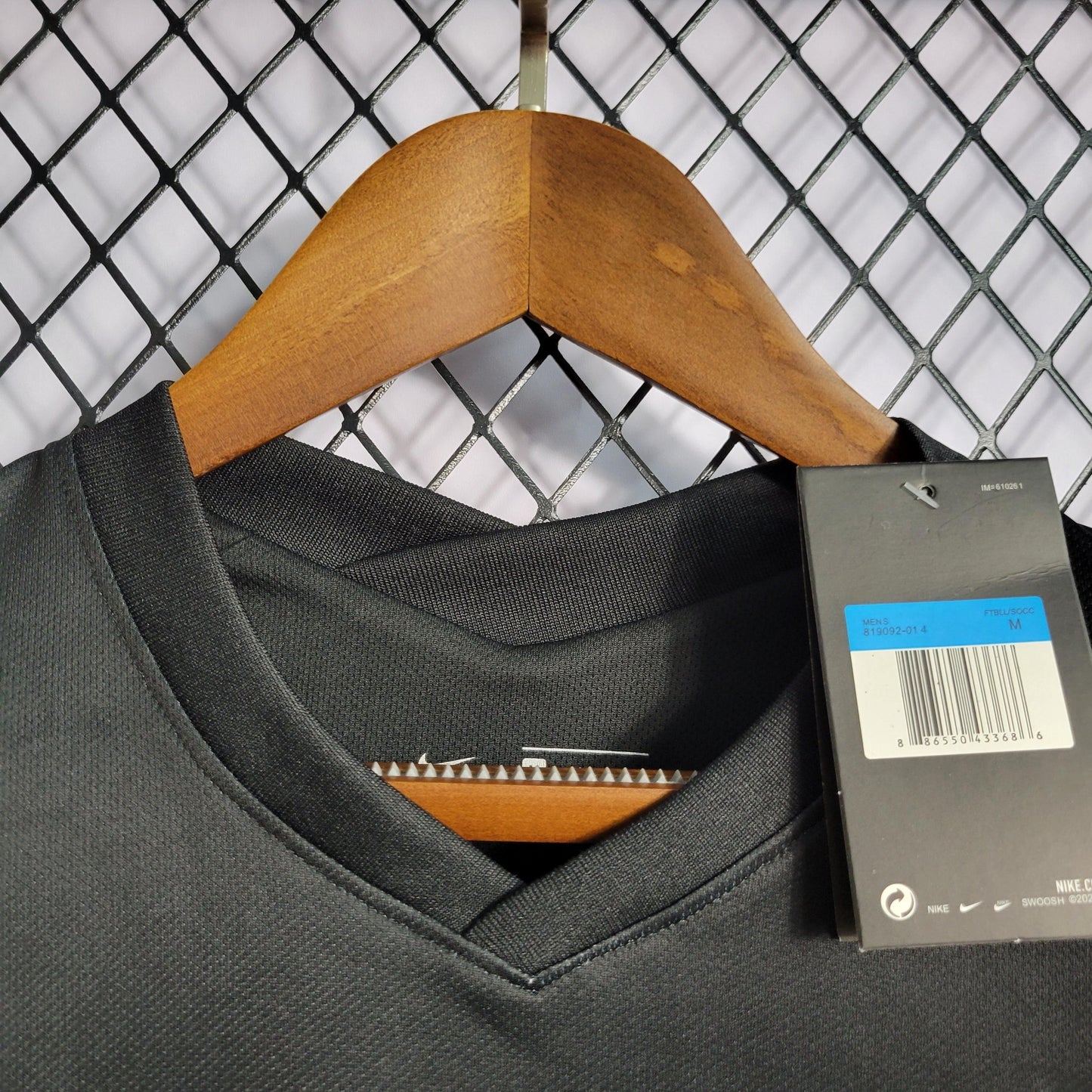 Camisa França Pré Jogo Preta 22/23 - Versão Torcedor - Boutique do Boleiro
