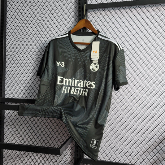 Camisa Real Madrid Edição Especial Y3 Preta 22/23 - Versão Torcedor - Boutique do Boleiro