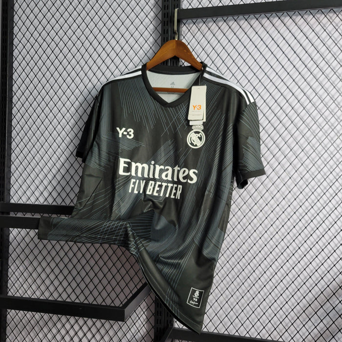 Camisa Real Madrid Edição Especial Y3 Preta 22/23 - Versão Torcedor