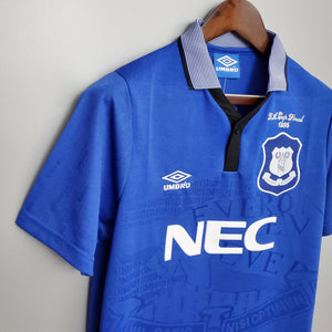 Camisa Everton Titular 94/95 - Versão Retro - Boutique do Boleiro