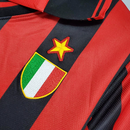 Camisa Milan Titular 96/97 - Versão Retro - Boutique do Boleiro