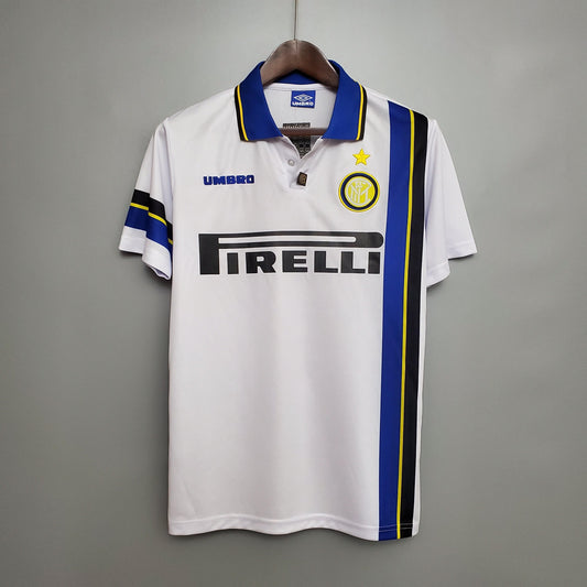 Camisa Inter de Milão Reserva 97/98 - Versão Retro - Boutique do Boleiro