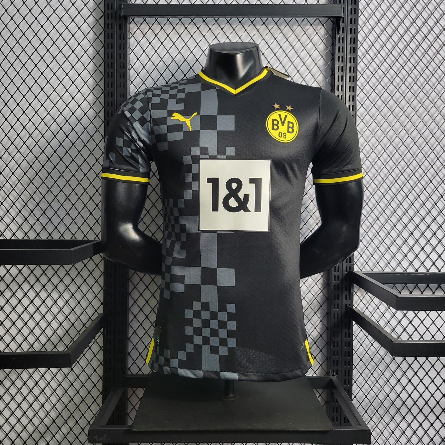 Camisa Borussia Dortmund Reserva 22/23 - Versão Jogador - Boutique do Boleiro