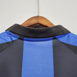 Camisa Inter de Milão Titular 01/02 - Versão Retro - Boutique do Boleiro