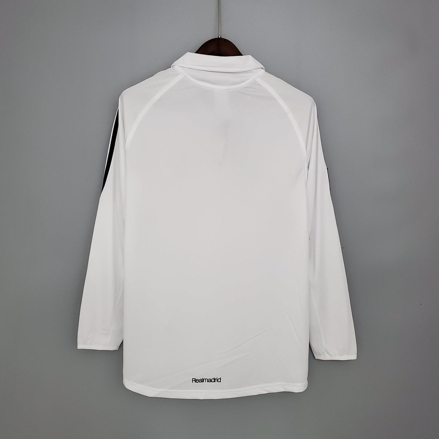 Camisa Real Madrid Titular 05/06 - Versão Retro Manga Comprida - Boutique do Boleiro