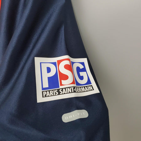 Camisa PSG Titular 01/02 - Versão Retro - Boutique do Boleiro
