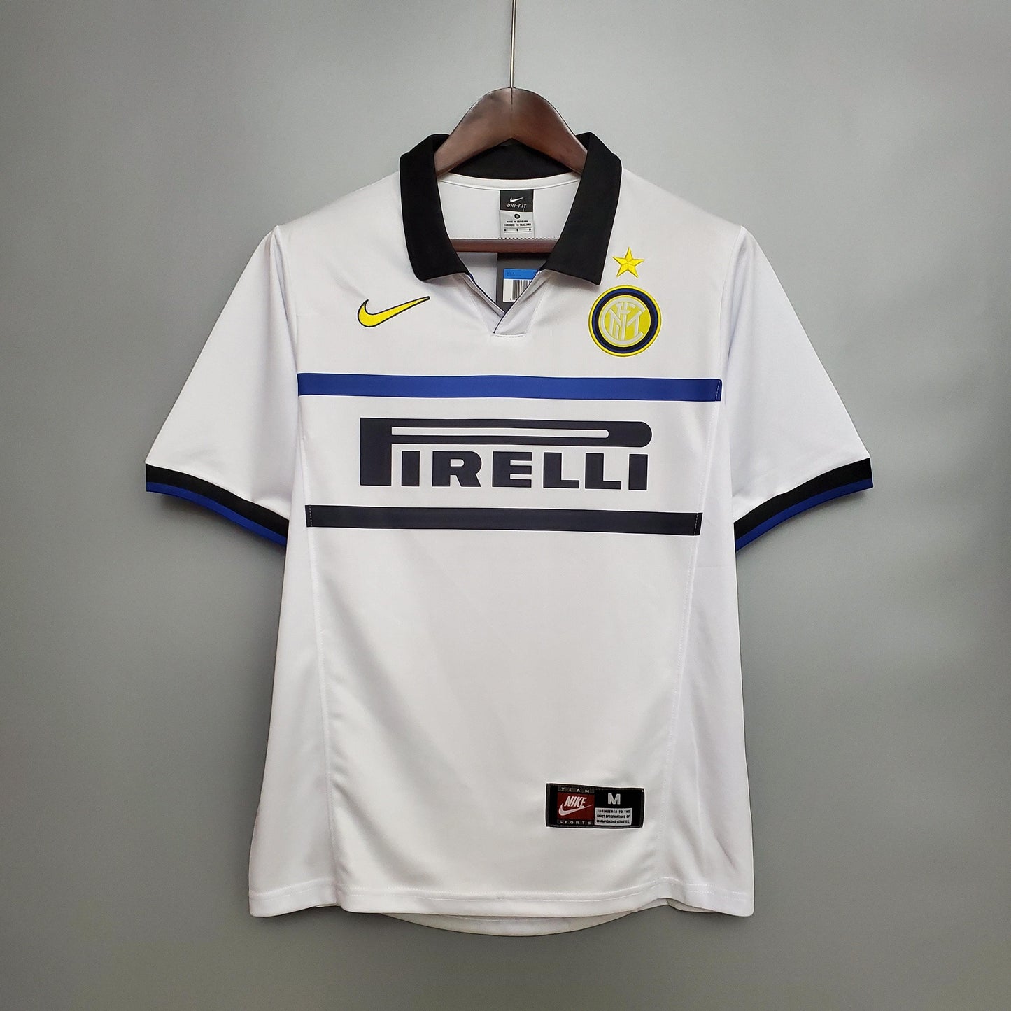 Camisa Inter de Milão Reserva 98/99 - Versão Retro - Boutique do Boleiro