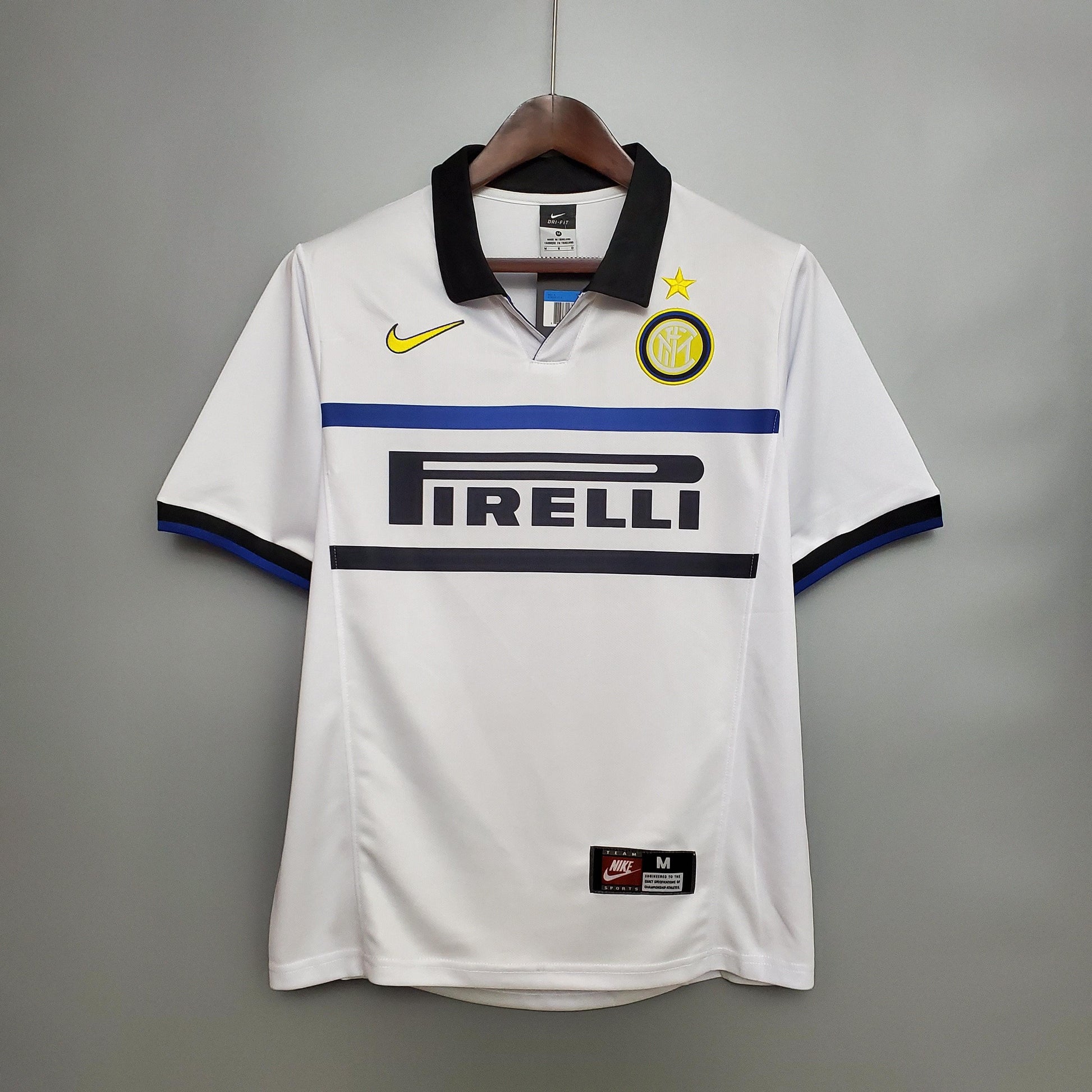 Camisa Inter de Milão Reserva 98/99 - Versão Retro - Boutique do Boleiro