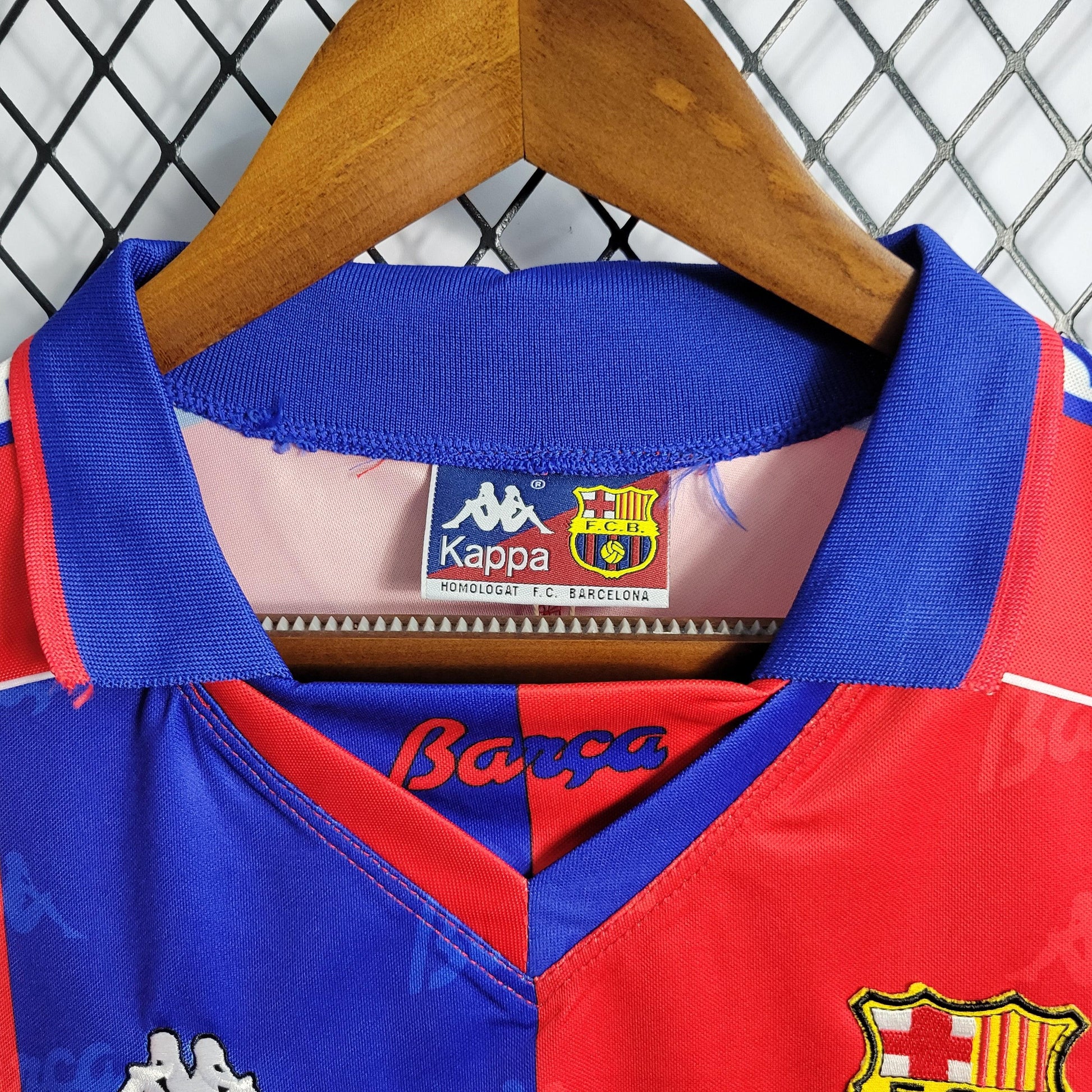 Camisa Barcelona Titular 92/95 - Versão Retro - Boutique do Boleiro