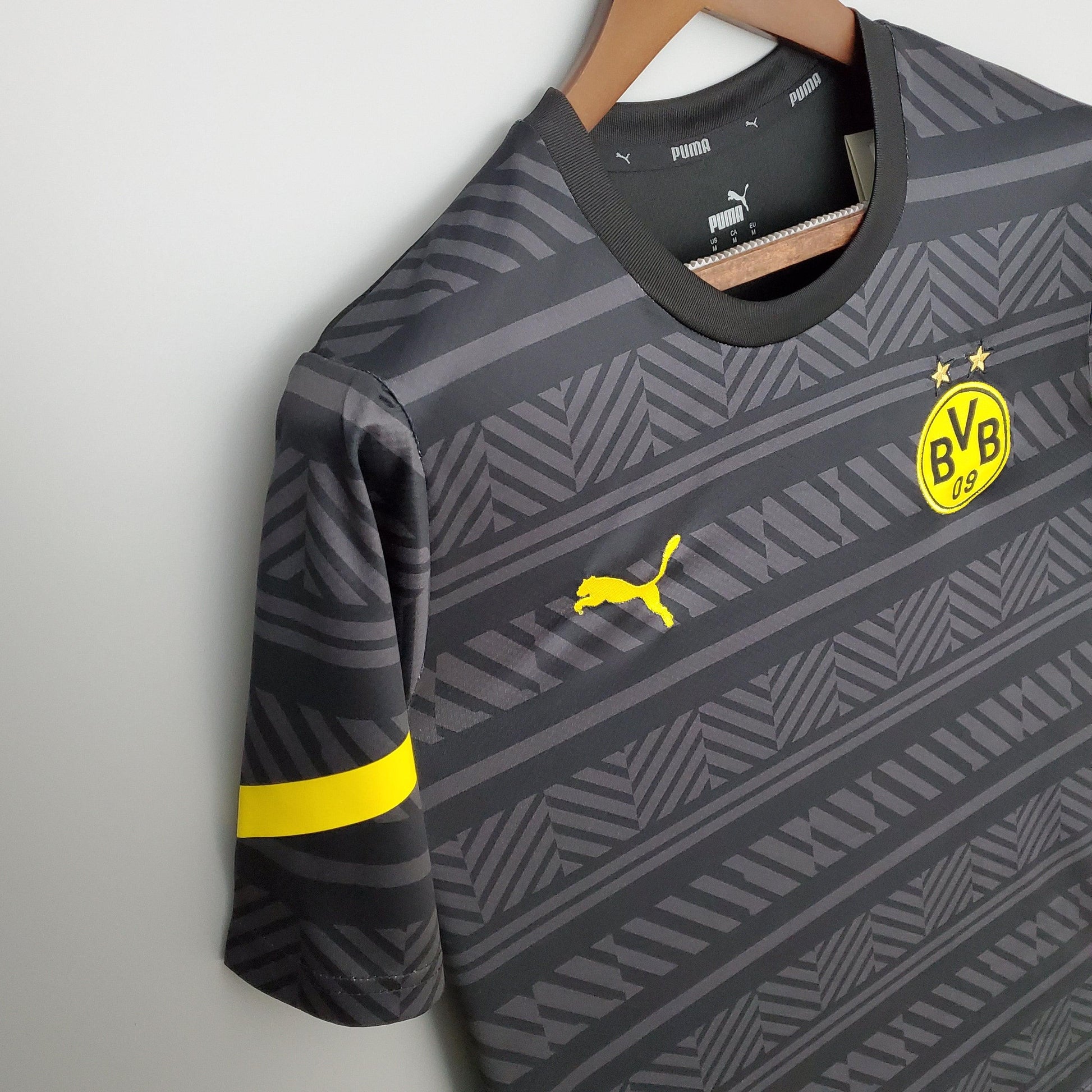 Camisa Borussia Dortmund Treino Preta 22/23 - Versão Torcedor - Boutique do Boleiro