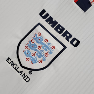 Camisa Inglaterra Titular 98/99 - Versão Retro - Boutique do Boleiro