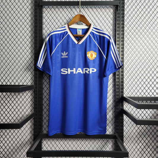 Camisa Manchester United Reserva 1988 - Versão Retro - Boutique do Boleiro