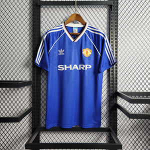 Camisa Manchester United Reserva 1988 - Versão Retro - Boutique do Boleiro