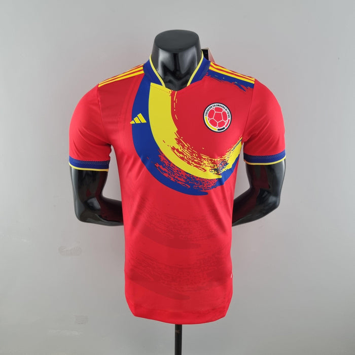 Camisa Colômbia Edição Especial Vermelha 22/23 - Versão Jogador