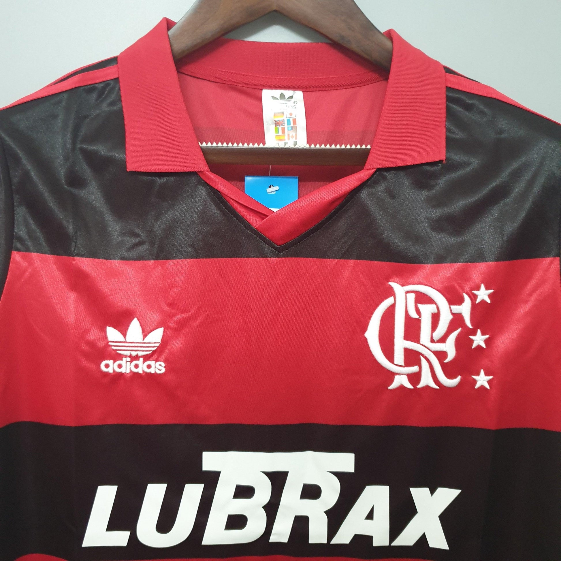 Camisa Flamengo Titular 1990 - Versão Retro - Boutique do Boleiro