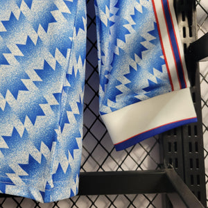 Camisa Manchester United Reserva 90/92 - Versão Retro Manga Comprida - Boutique do Boleiro