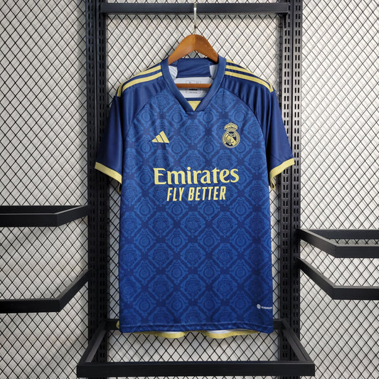 Camisa Real Madrid Azul Royal - 23/24 - Boutique do Boleiro