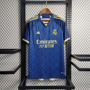 Camisa Real Madrid Azul Royal - 23/24 - Boutique do Boleiro