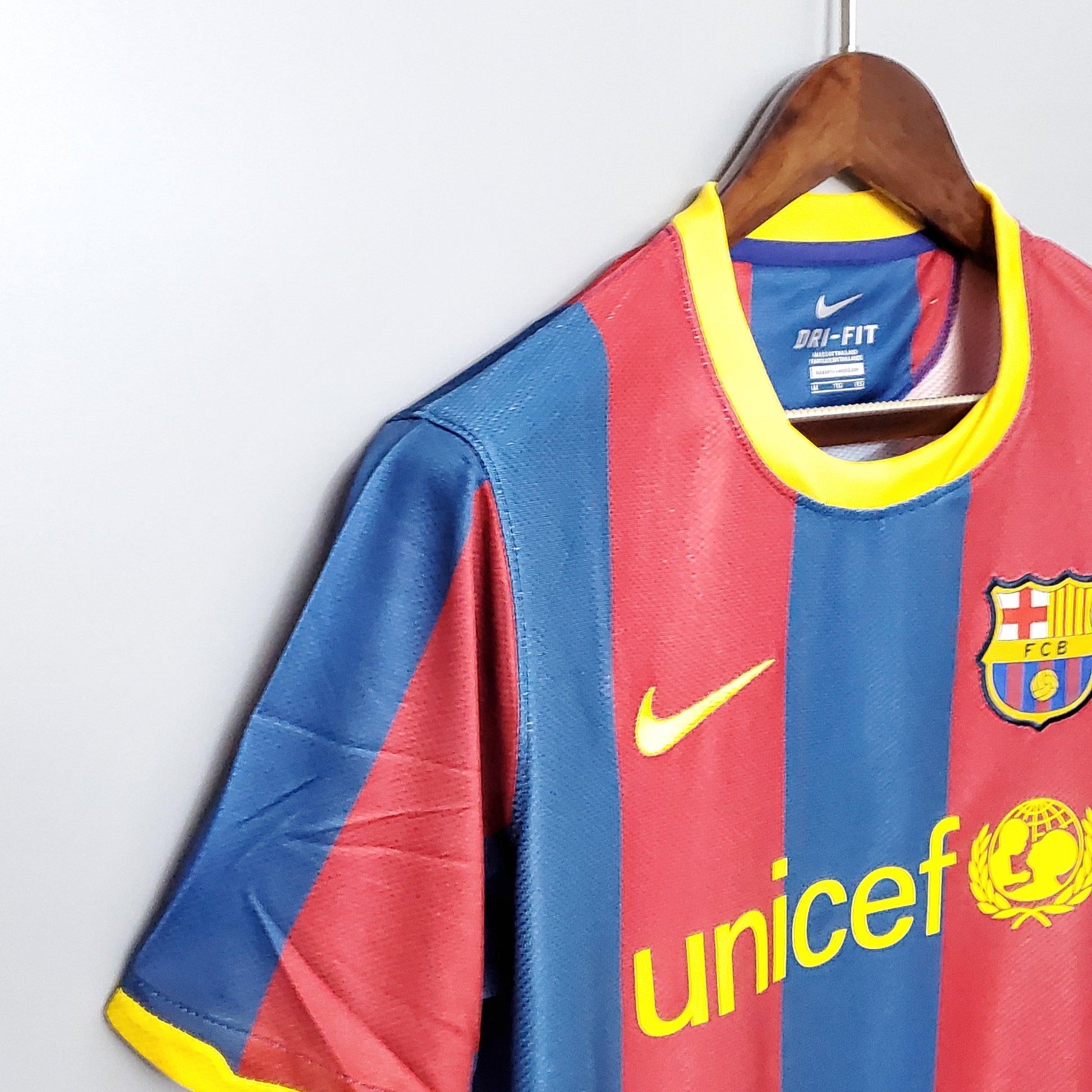 Camisa Barcelona Titular 10/11 - Versão Retro - Boutique do Boleiro