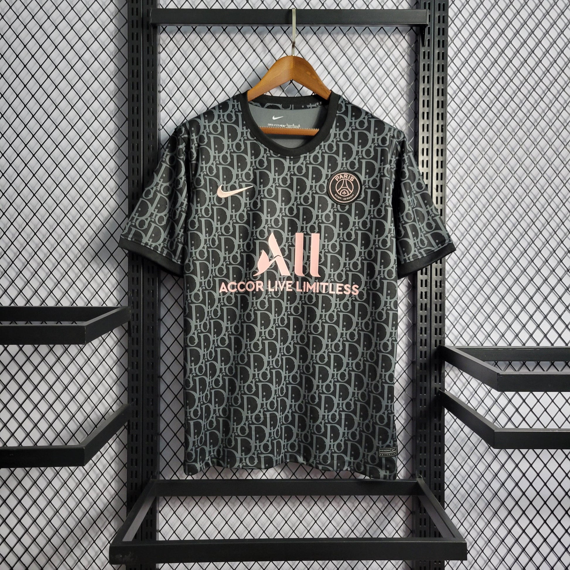 Camisa PSG Treino Preta 22/23 - Versão Torcedor - Boutique do Boleiro