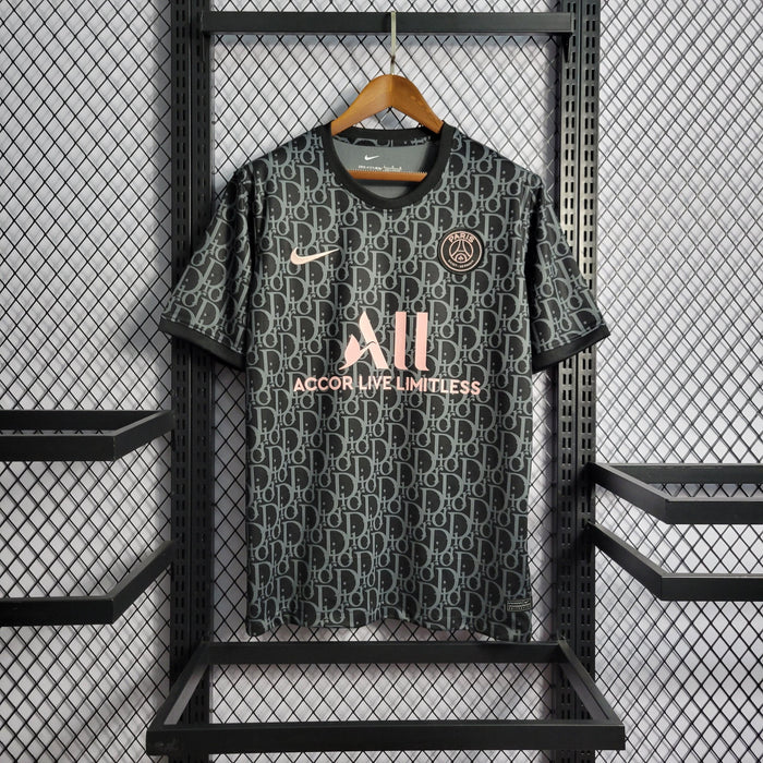 Camisa PSG Treino Preta 22/23 - Versão Torcedor