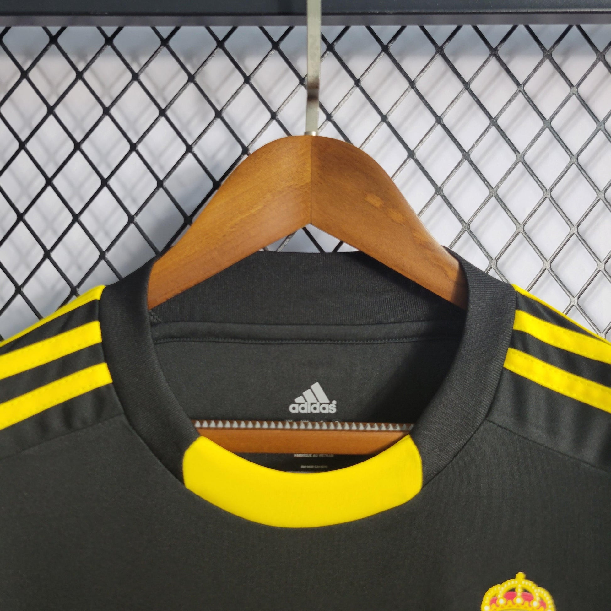 Camisa Real Madrid Goleiro Preta 11/12 - Versão Retro - Boutique do Boleiro