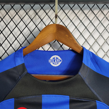 Camisa Inter de Milão Titular 22/23 - Versão Torcedor - Boutique do Boleiro