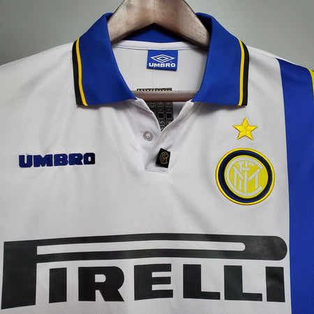 Camisa Inter de Milão Reserva 97/98 - Versão Retro - Boutique do Boleiro