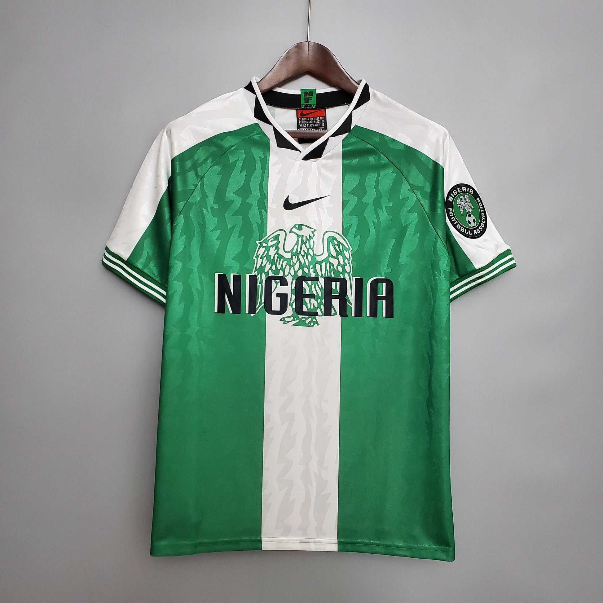 Camisa Nigéria Titular 1996 - Versão Retro - Boutique do Boleiro