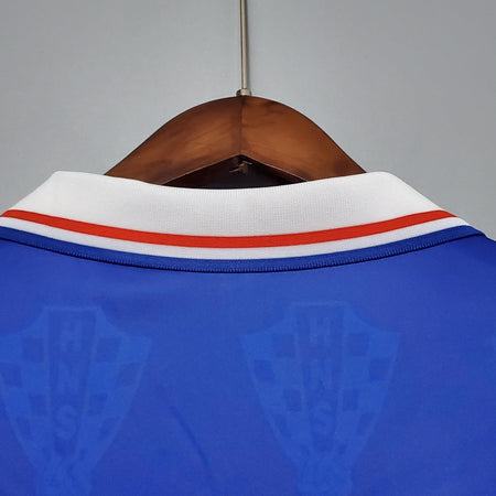 Camisa Croácia Reserva 1998 - Versão Retro - Boutique do Boleiro