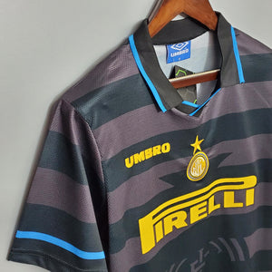 Camisa Inter de Milão Reserva 97/98 - Versão Retro - Boutique do Boleiro