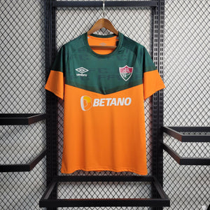 Camisa Fluminense Treino Laranja - 23/24 - Boutique do Boleiro