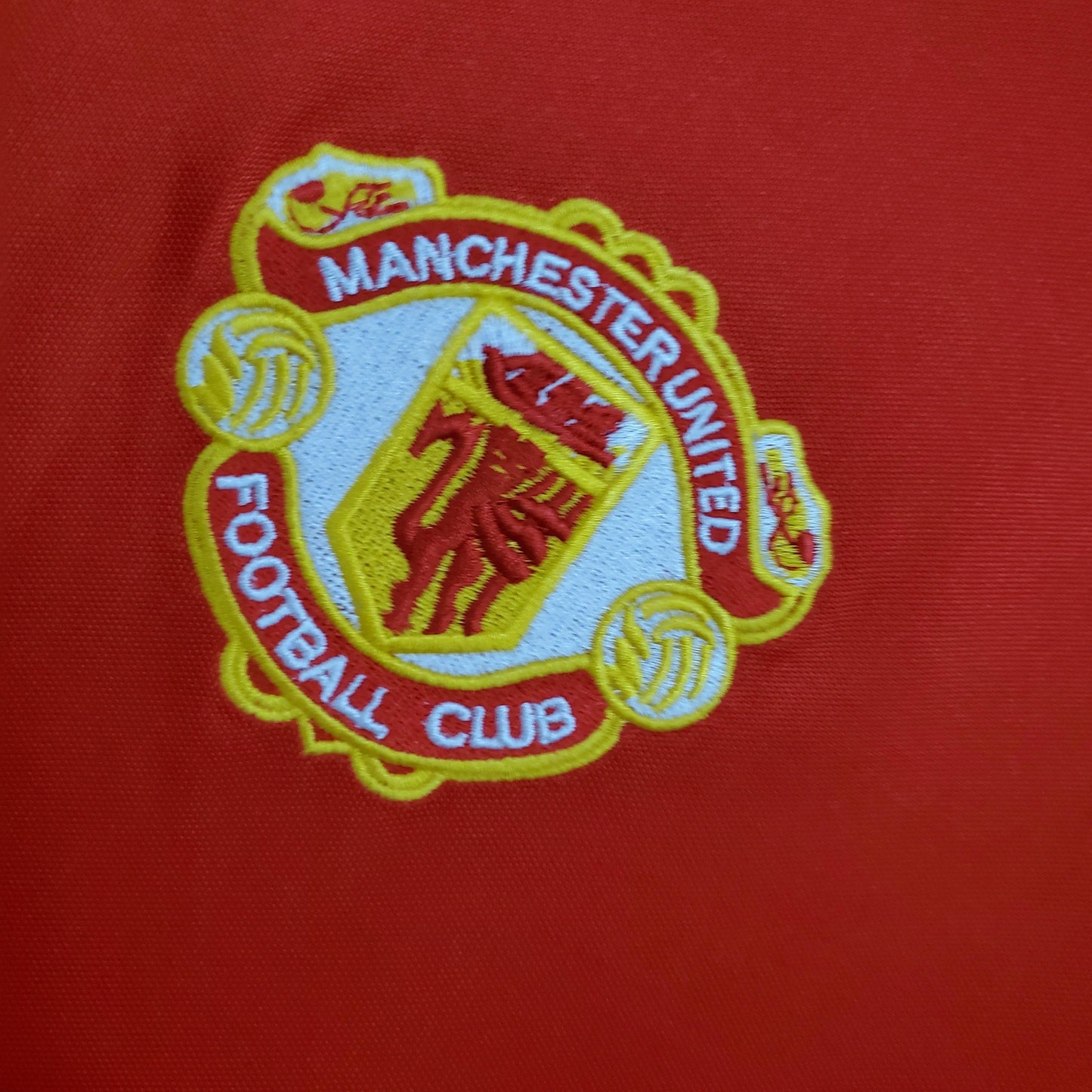 Camisa Manchester United Titular 85/86 - Versão Retro - Boutique do Boleiro