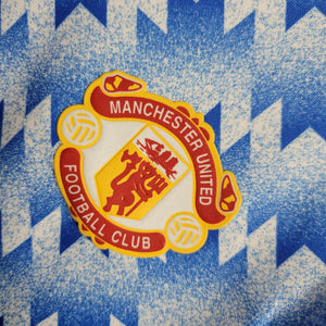 Camisa Manchester United Reserva 90/92 - Versão Retro Manga Comprida - Boutique do Boleiro